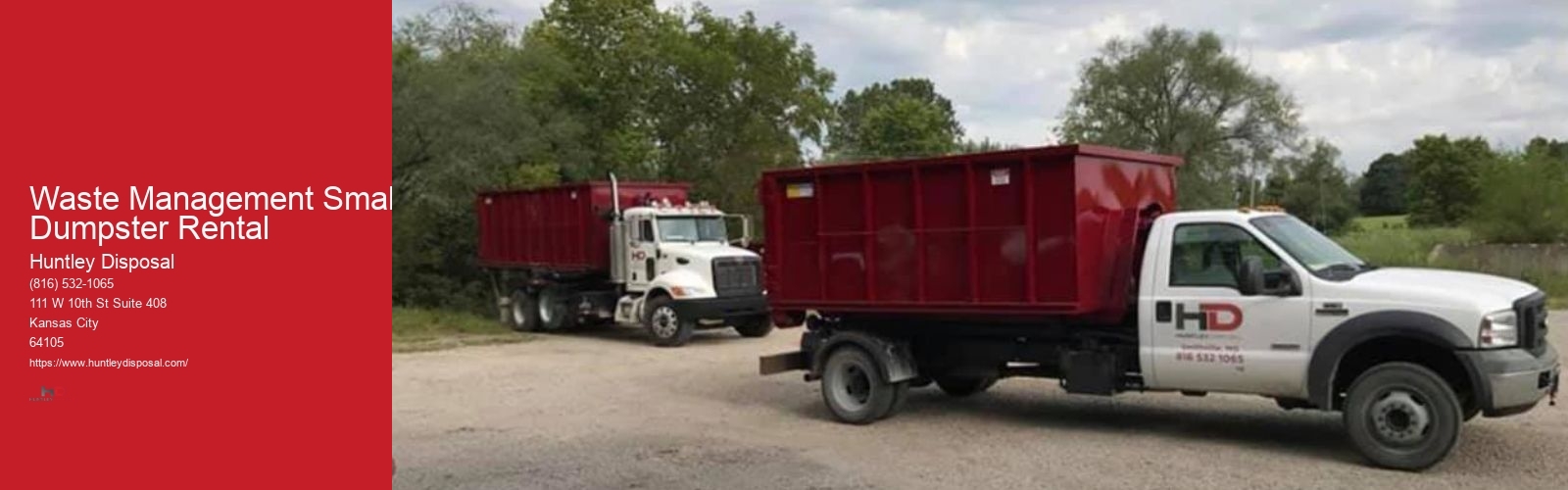 Waste Management Small Dumpster Rental