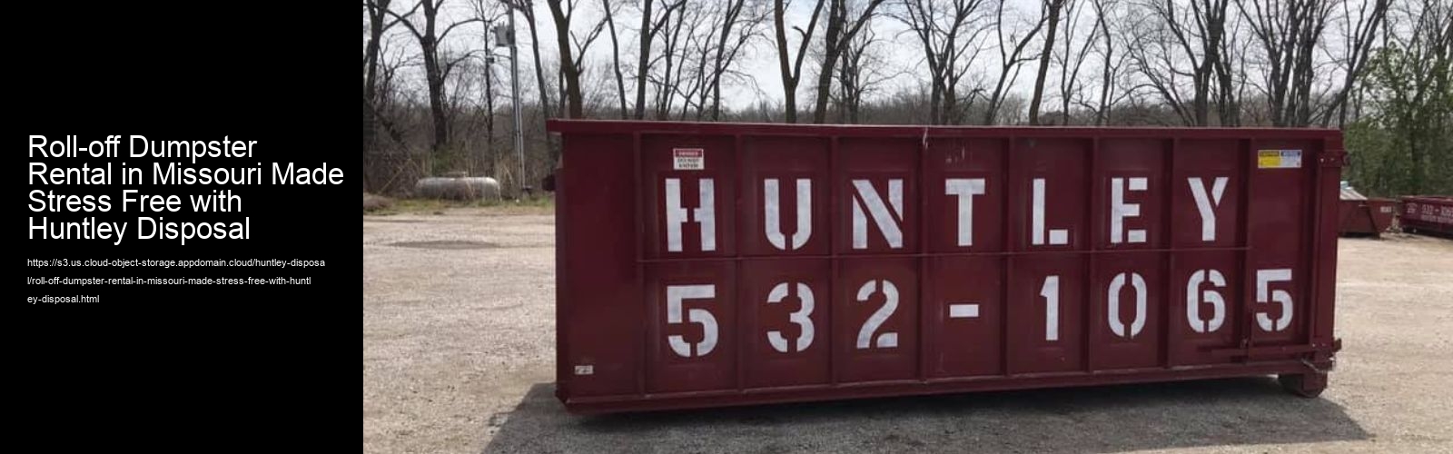 Roll-off Dumpster Rental Service in Gladstone, Missouri