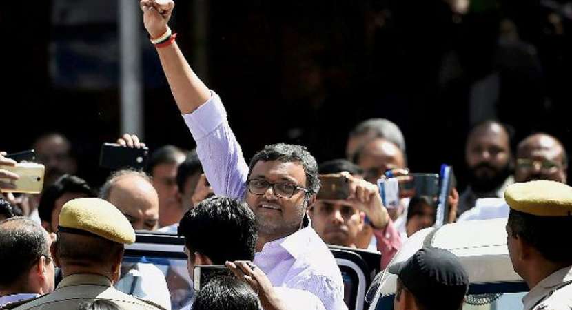 Court extends Karti's CBI custody by 3 days Court extends Karti's CBI custody by 3 days