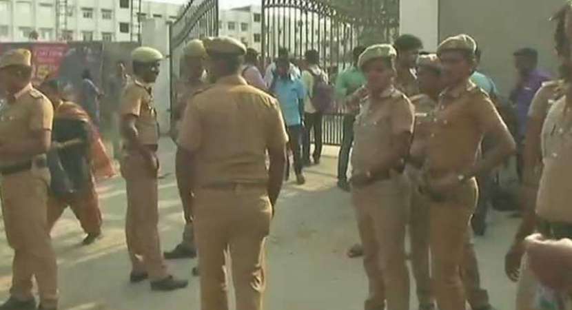 Chennai student stabbed to death outside college Chennai student stabbed to death outside college