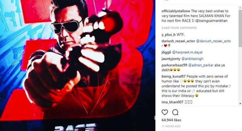 Did Sylvester Stallone fail to recognize Salman Khan? Did Sylvester Stallone fail to recognize Salman Khan?