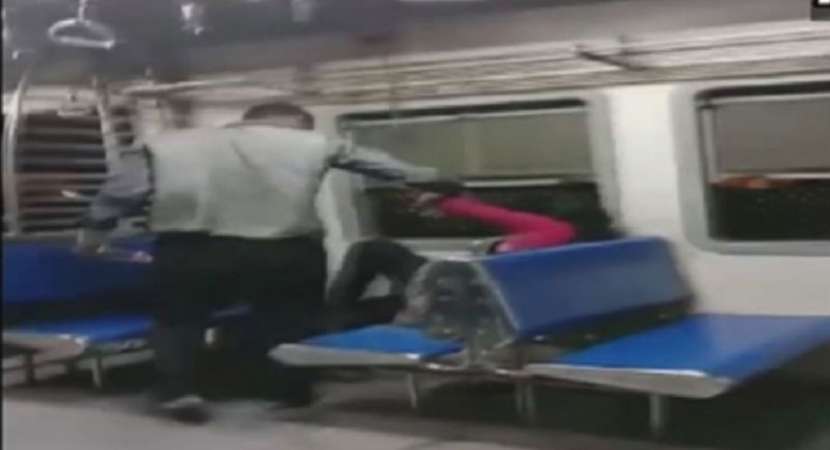 Woman assaulted by friend on moving suburban train Woman assaulted by friend on moving suburban train