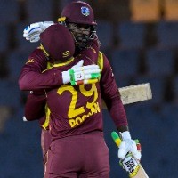 Gayle, Walsh give West Indies unassailable 3-0 lead