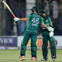 Rizwan, Haider hit fifties as Pakistan trounce Windies in first T20I