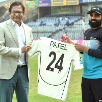 MCA felicitates Ajaz Patel for 10-fer