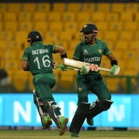 Pakistan seal semi-finals spot after a comprehensive win over Namibia