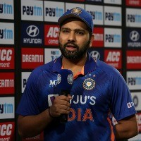 Wasn't the easiest of conditions but the way we applied ourselves was great : Rohit