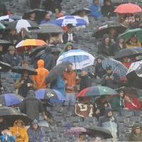 Match called off due to rain after England bowl Sri Lanka out for 166