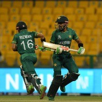 Pakistan seal semi-final spot with a comprehensive win over Namibia