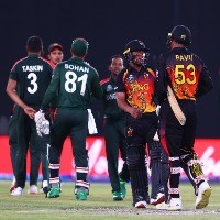 All-round Bangladesh thump PNG to confirm Super 12 spot