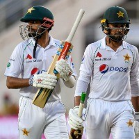 Skipper Babar Azam keeps Pakistan hopes alive in the first Test