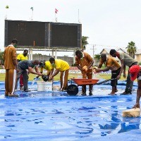 Rain washes out second day in Jamaica