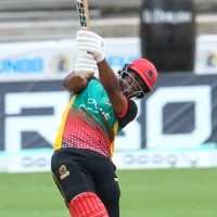 Patriots thump Warriors by eight wickets after Lewis' blitz