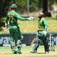Bavuma-Dussen hoist the second-best partnership for South Africa against India