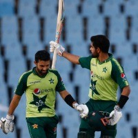 "We've never felt an issue with Babar's strike rate in T20Is" - Rizwan