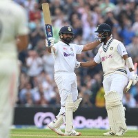 Rohit's hundred 'leads' India to the position of comfort