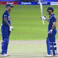 Dhawan – oldest to captaincy debut, Kishan – first to score a debut 50 on his birthday