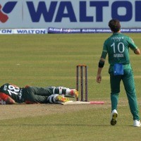 Shaheen Afridi fined 15 percent match fee after directing throw at Afif Hossain