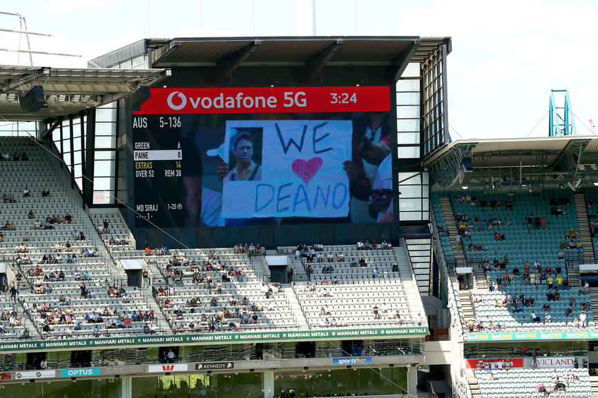 Dean Jones remembered during Boxing Day Test