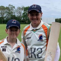 Arran Brindle proud of her son after sharing century stand
