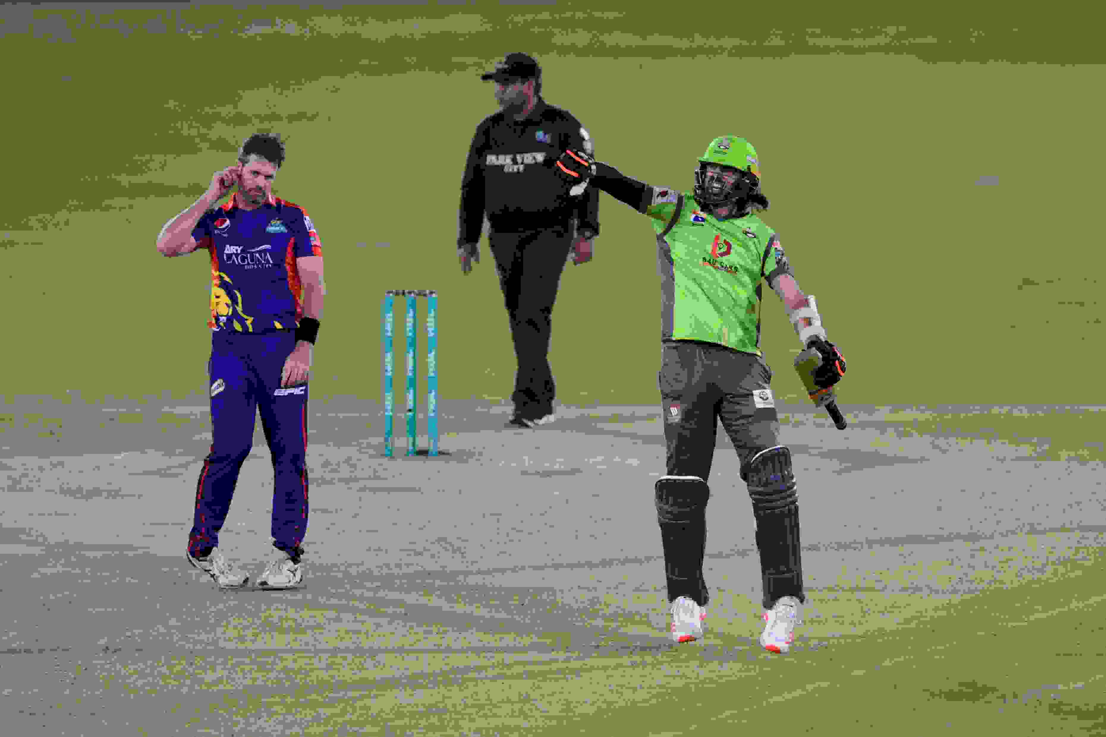 Lahore clinch a thriller at the back of Zaman, Dunk and Wiese's power hitting 