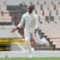 South Africa take charge after Ngidi's fifer bowls West Indies out for 97