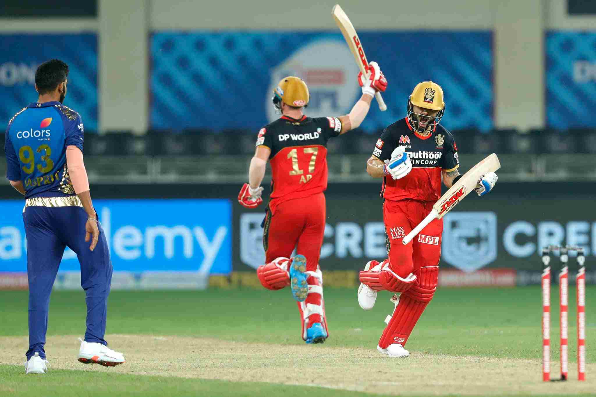 RCB inch past MI in a Super Over finish