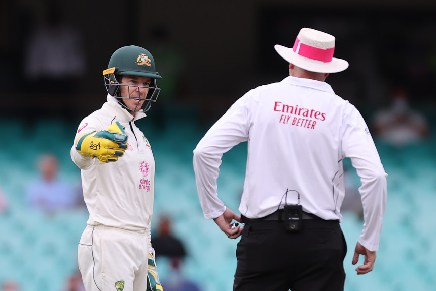 Tim Paine apologises for his behaviour in SCG Test