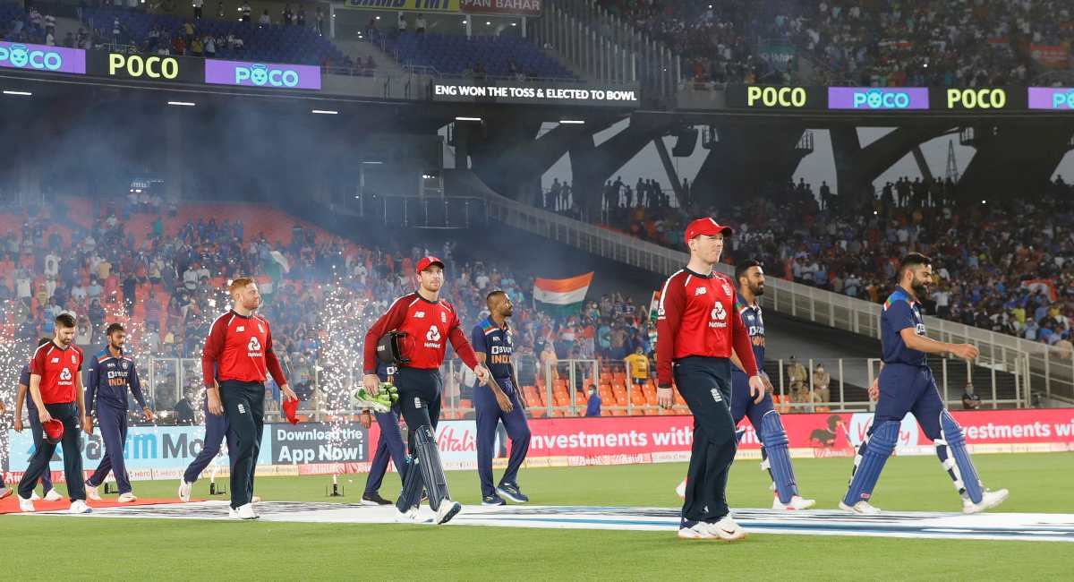 Remaining T20Is in Ahmedabad to be played without spectators