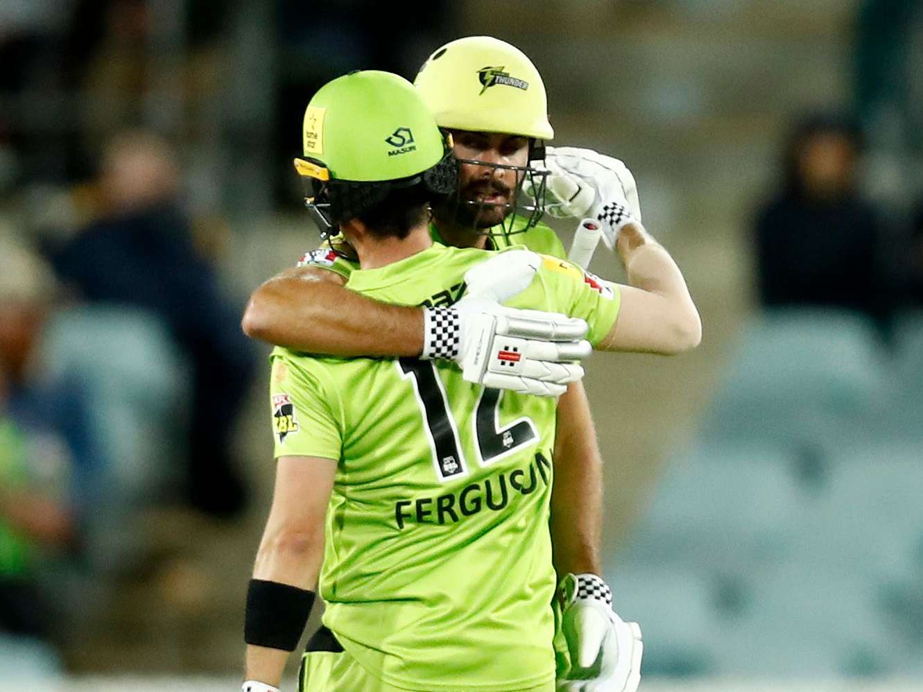 Cutting, Ferguson, Davies take Thunder over the line 