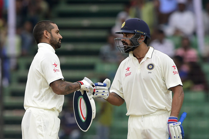 What are the longest opening partnerships for India in the subcontinent (away) and outside the subcontinent?