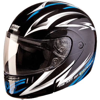 Studds NINJA 3G D3 DECOR D3 Black N1 