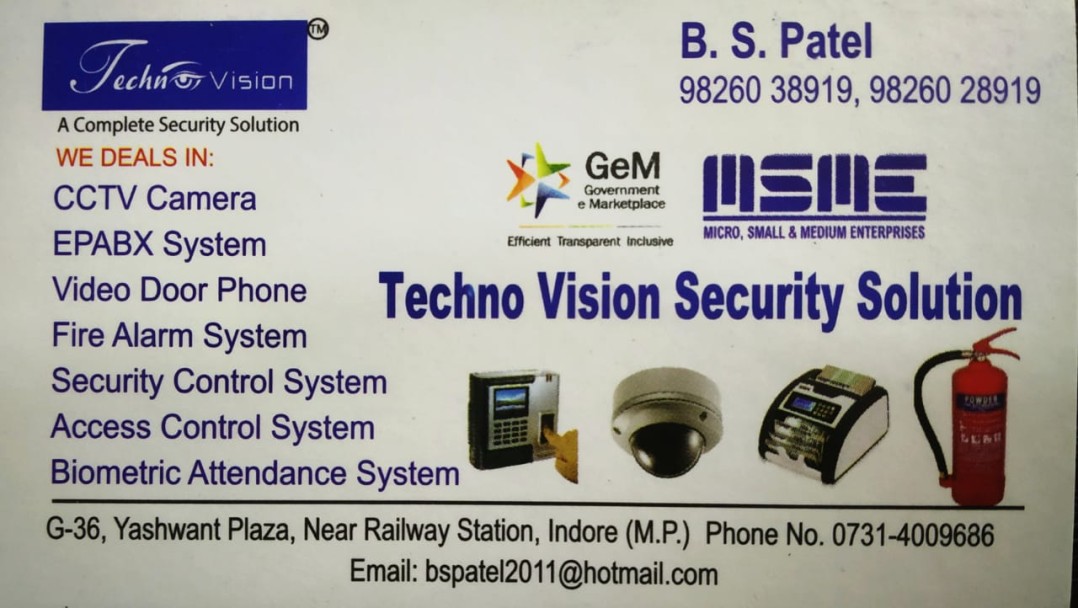TECHNO VISION SECURITY SOLUTION TECHNO VISION SECURITY SOLUTION