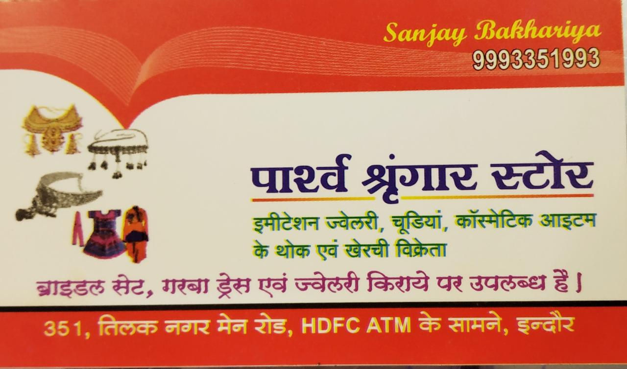 PARSHAV SHRINGAR STORE PARSHAV SHRINGAR STORE