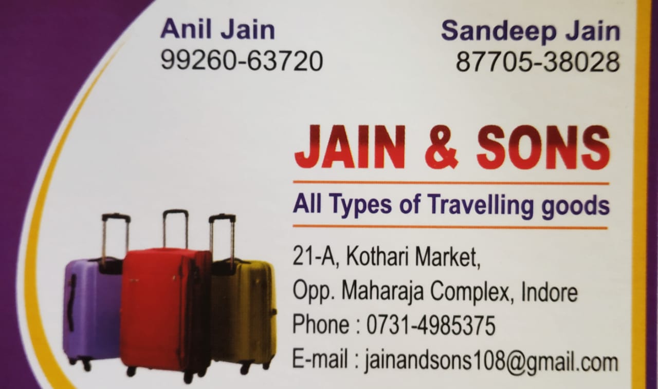 JAIN & SONS JAIN & SONS
