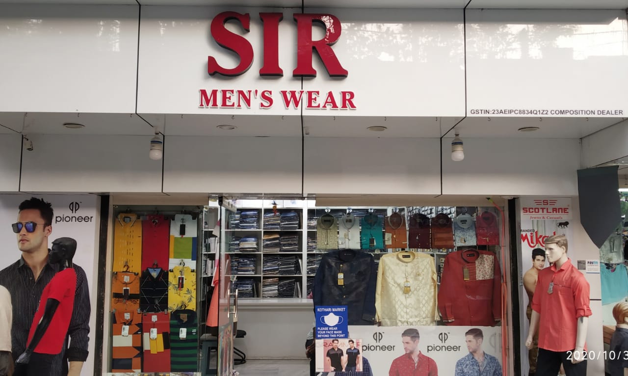 SIR MEN'S WEAR SIR MEN'S WEAR