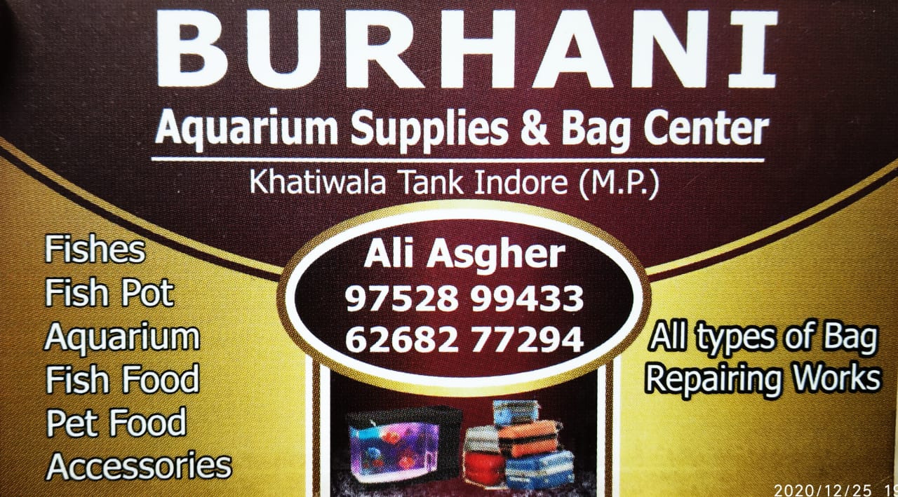 BURHANI AQUARIUM & BAG CENTER BURHANI AQUARIUM & BAG CENTER