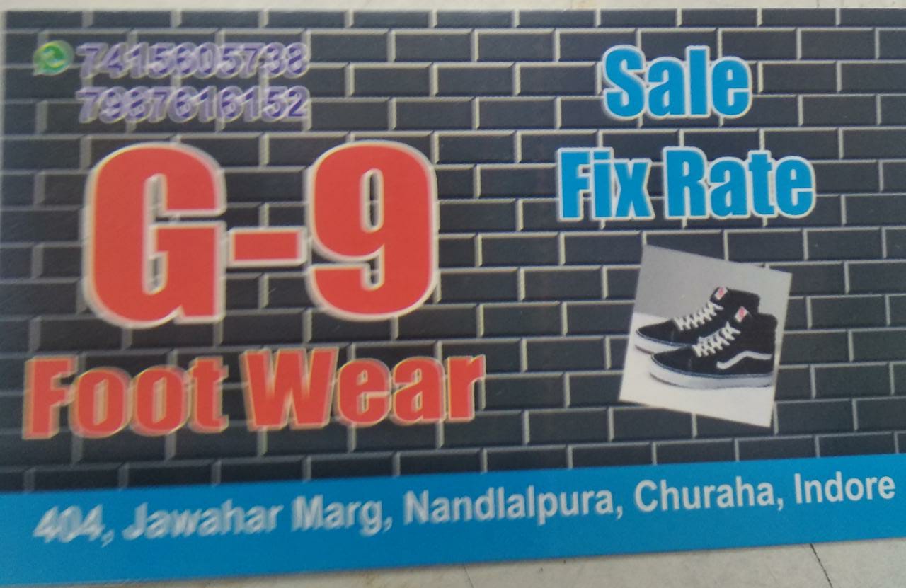 G9 footwear sale G9 footwear sale