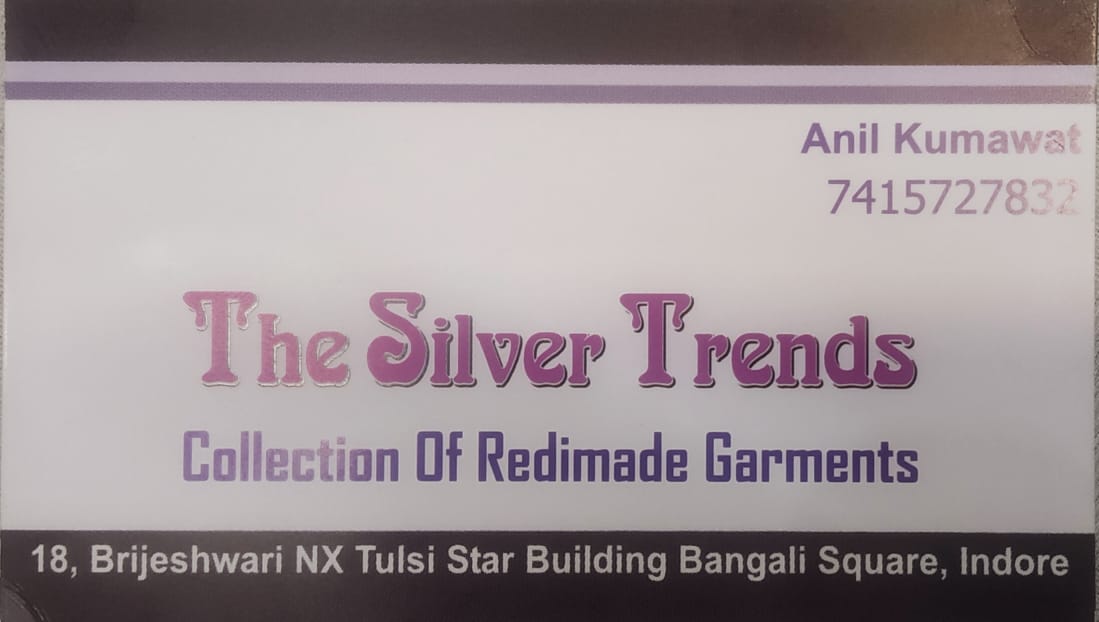 THE SILVER TRENDS THE SILVER TRENDS