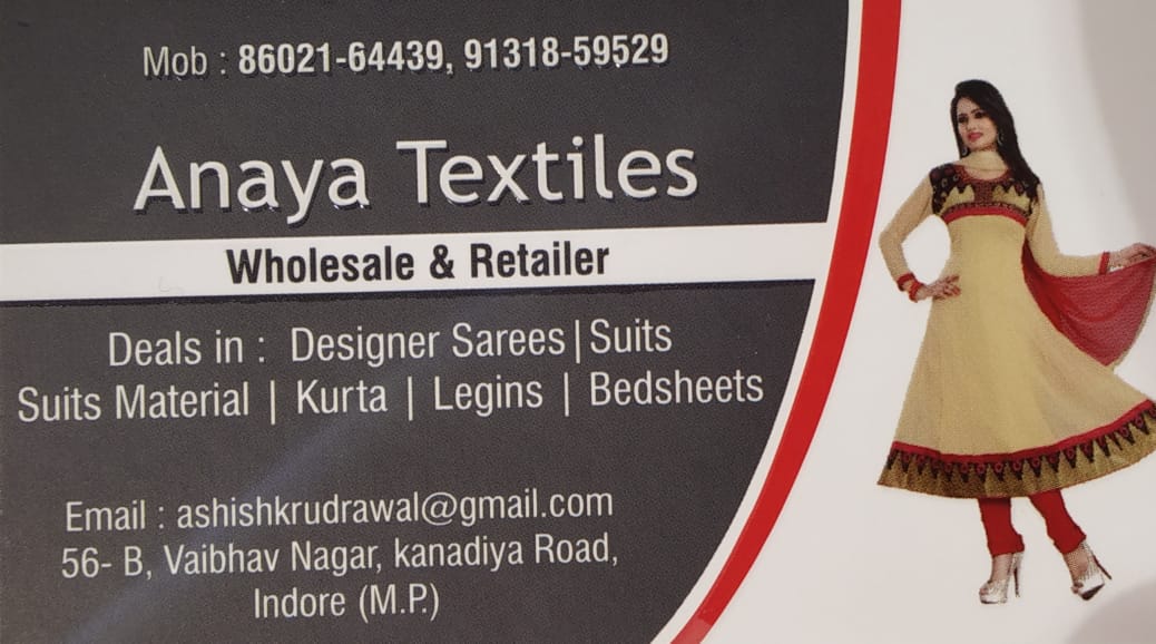 ANAYA TEXTILES ANAYA TEXTILES