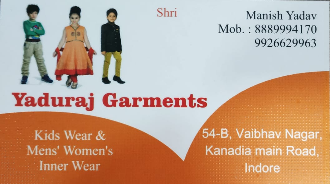 YADURAJ GARMENTS YADURAJ GARMENTS