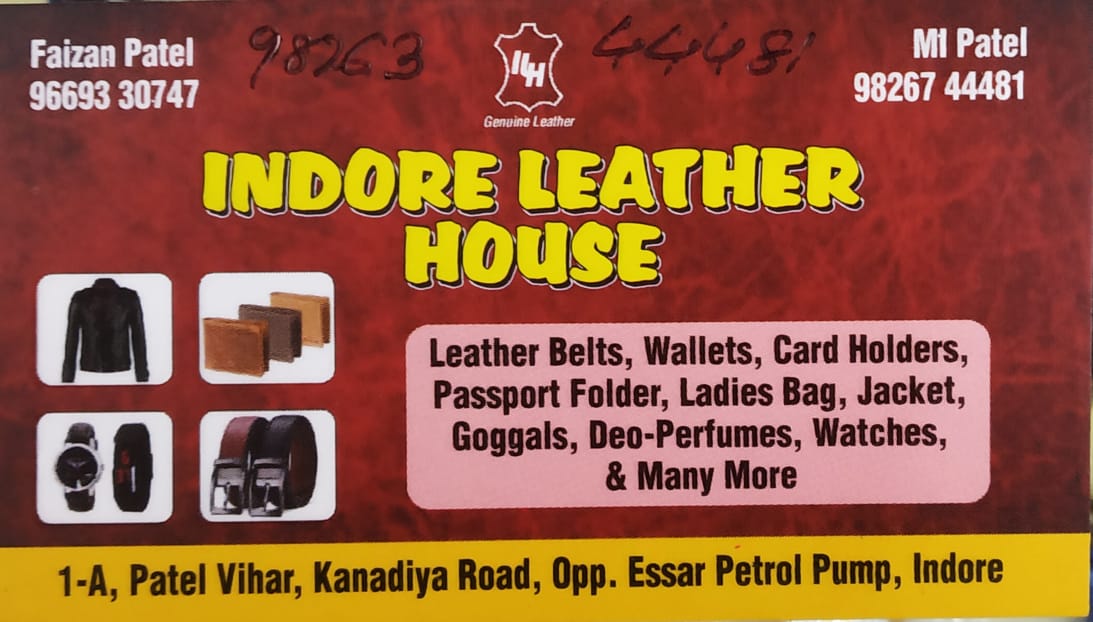 INDORE LEATHER HOUSE INDORE LEATHER HOUSE