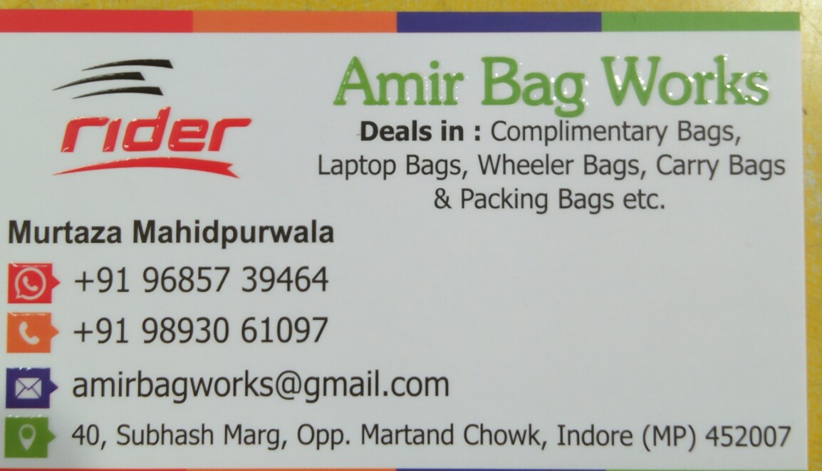 Amir bag works Amir bag works
