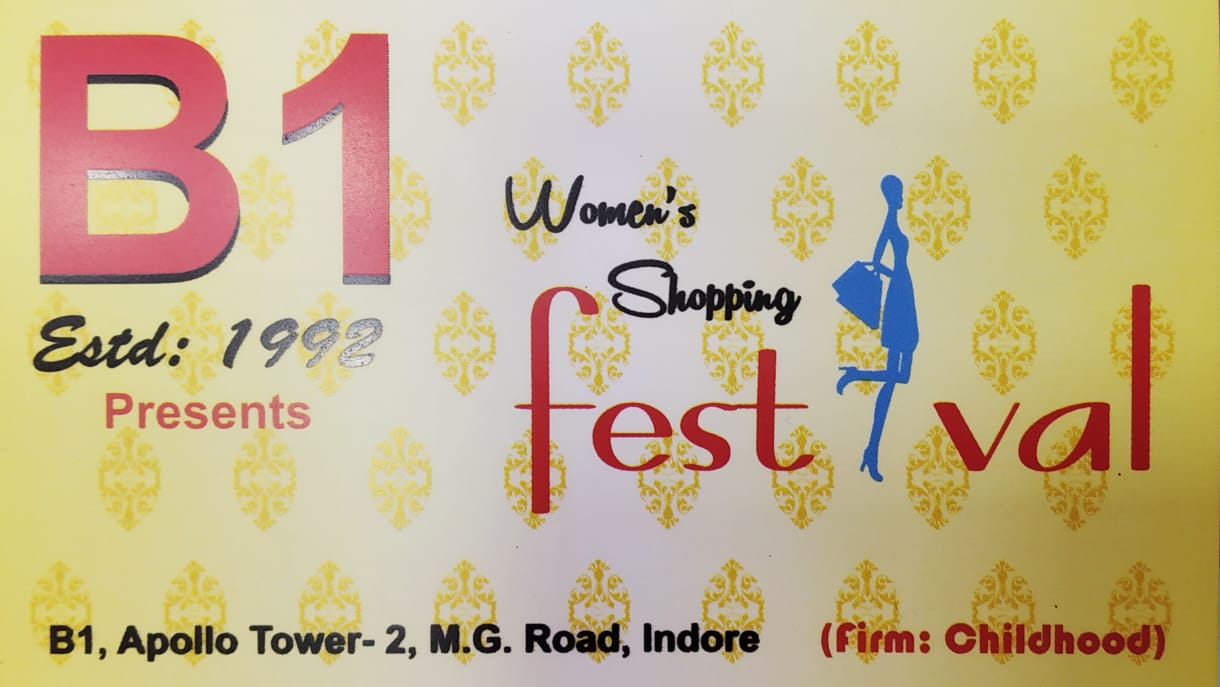 B1 WOMEN'S SHOPPING FESTIVAL B1 WOMEN'S SHOPPING FESTIVAL