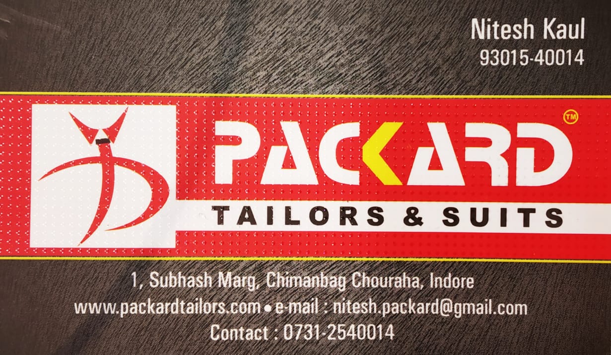 PACKARD TAILORS AND SUITS PACKARD TAILORS AND SUITS
