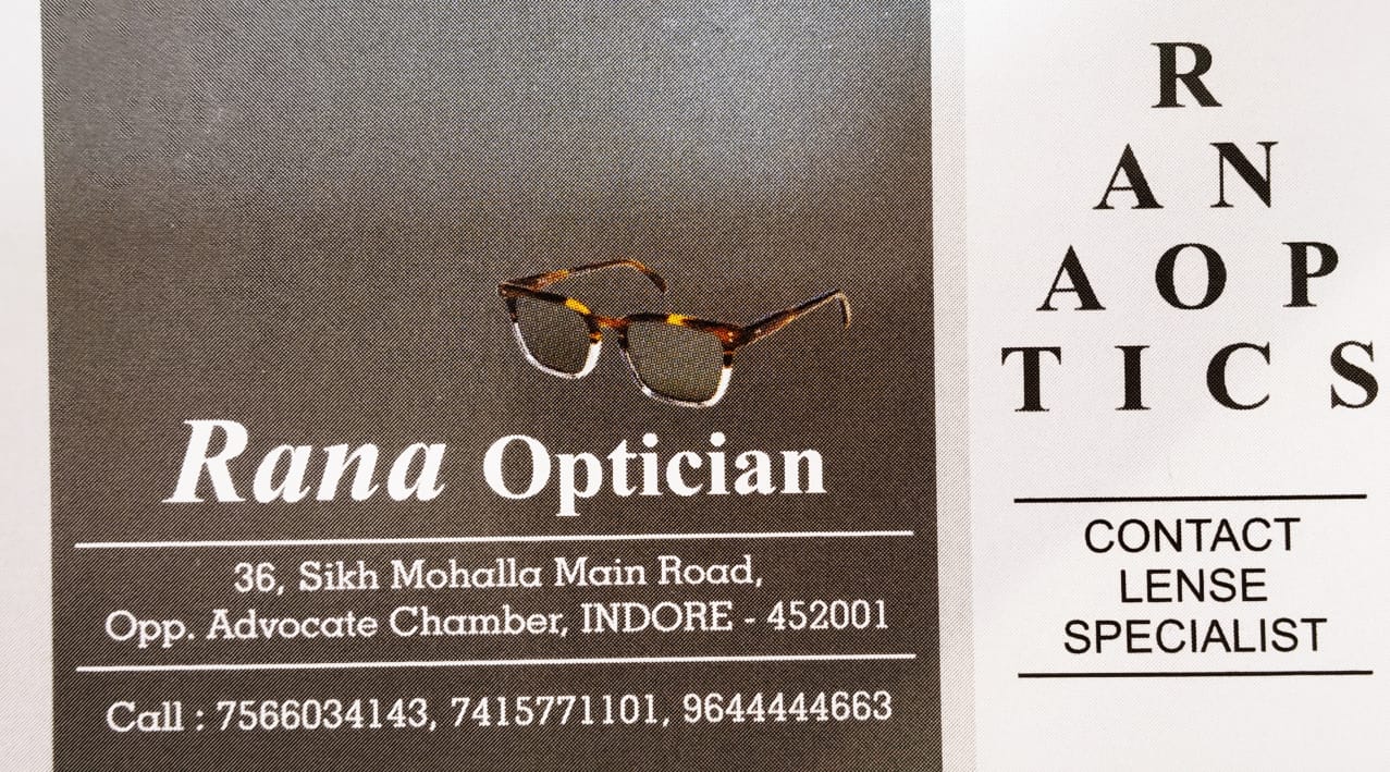 RANA OPTICIAN RANA OPTICIAN