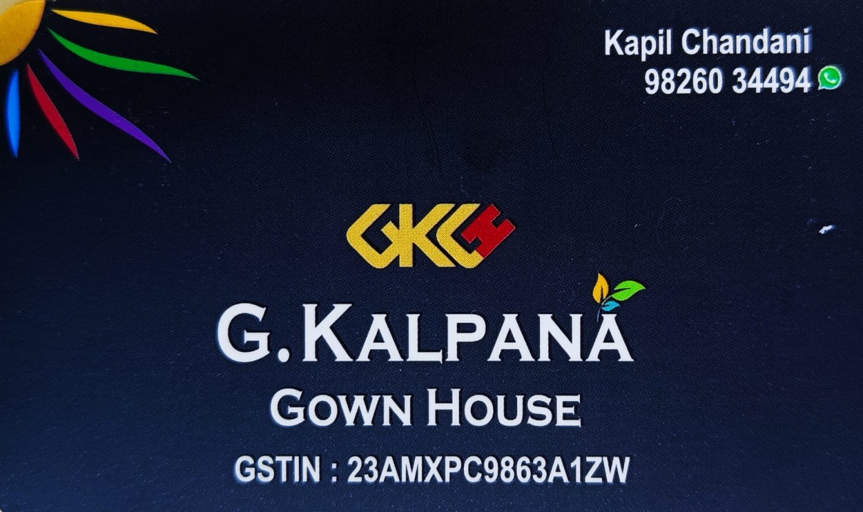 G KALPANA GOWN HOUSE G KALPANA GOWN HOUSE