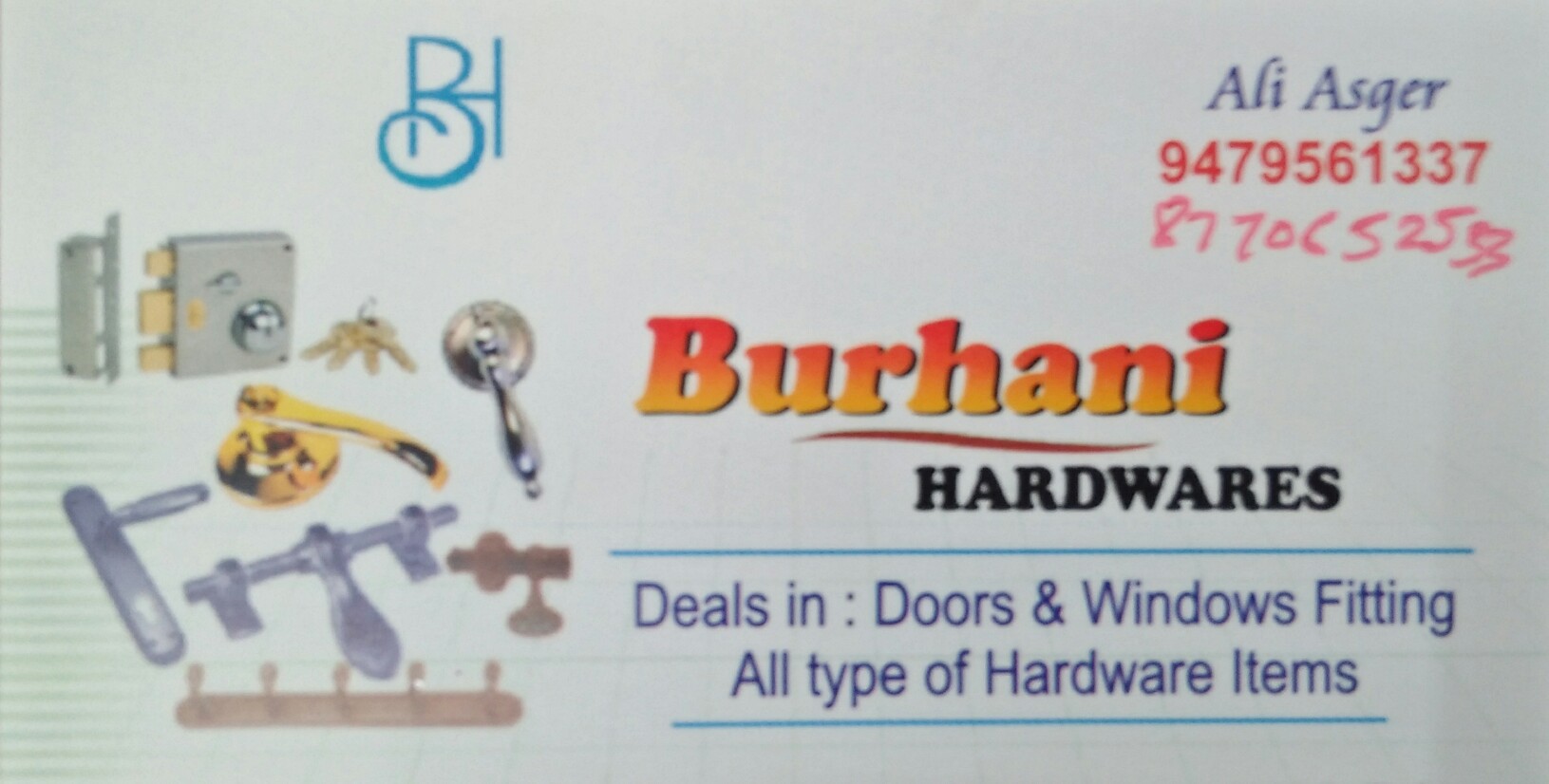 Burhani hardwares Burhani hardwares