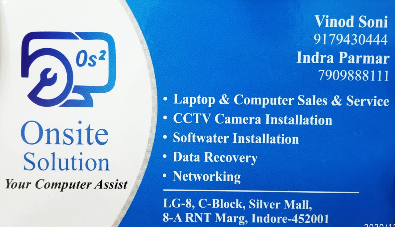 ONSITE SOLUTION ONSITE SOLUTION