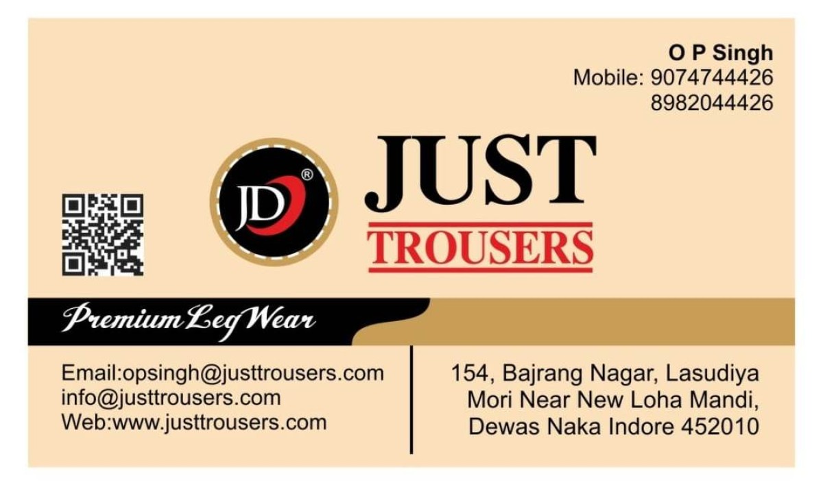 JUST TROUSERS JUST TROUSERS